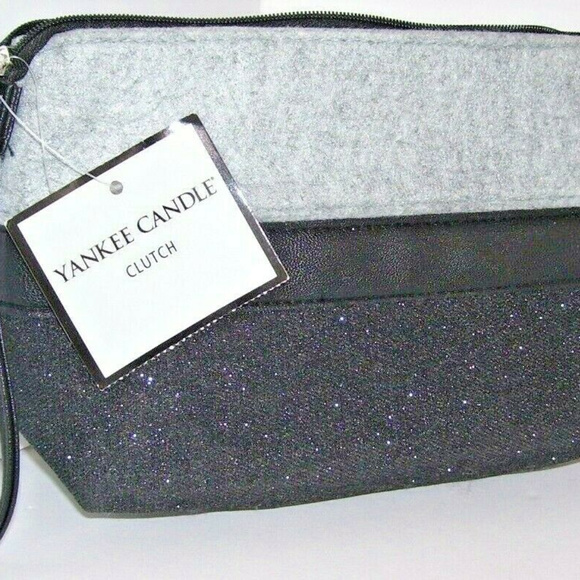 Yankee Candle Company Zippered Felt Clutch - Picture 2 of 8